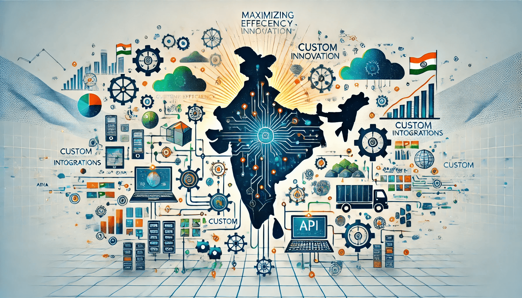 A dynamic representation of collaborative coding, showcasing a developer working on code with a futuristic interface, symbolizing the integration of real-time collaboration tools in the software development process.